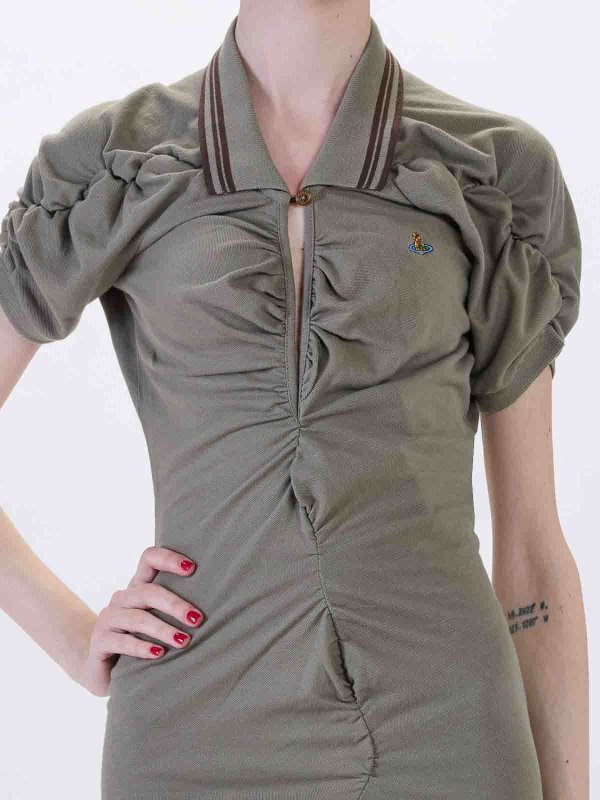 VIVIENNE WESTWOOD buy online 膝丈ドレス - 緑