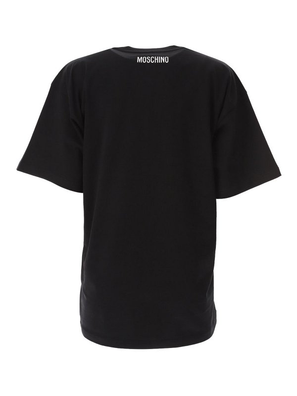 MOSCHINO: t-shirts online - Be Simple Oversize Tshirt