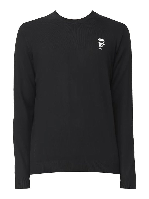 KARL LAGERFELD: Tops und Tank Tops - Top - Schwarz