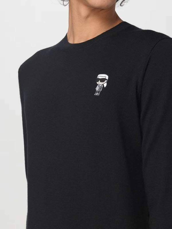 Top - Schwarz shop online: KARL LAGERFELD