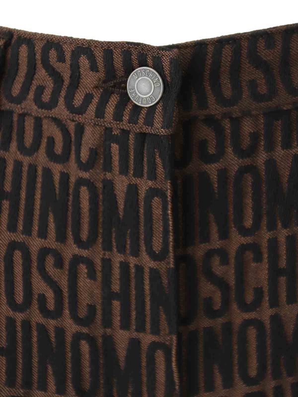 MOSCHINO buy online Lederjacke - Braun