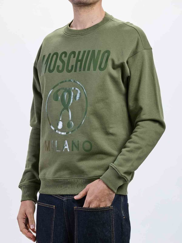 MOSCHINO buy online スウェットシャツ/セーター - ダークグリーン