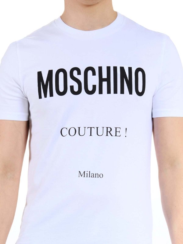 MOSCHINO buy online Label Stretch Tshirt