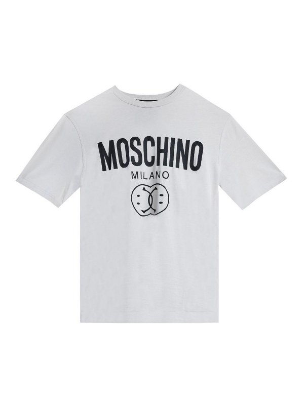 MOSCHINO: Camisetas - Camiseta - Gris