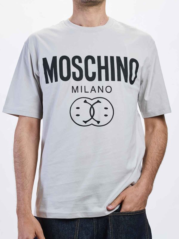 The Best Shops MOSCHINO: Camiseta - Gris