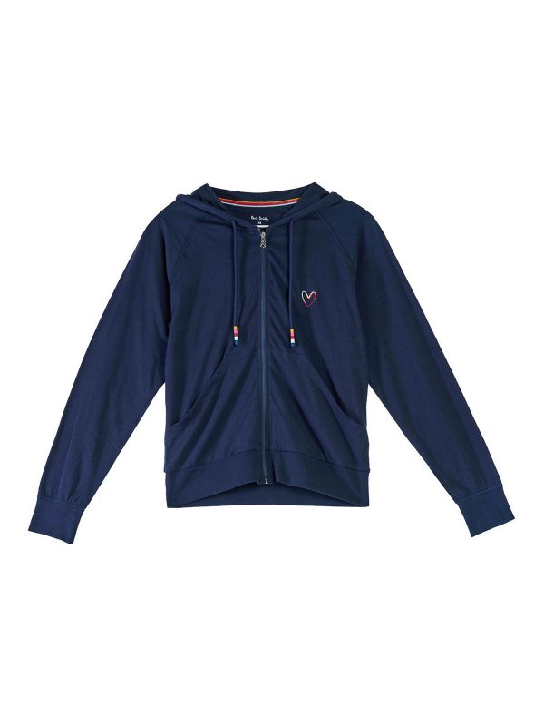 PAUL SMITH: Sudaderas y suéteres - Sudadera - Azul