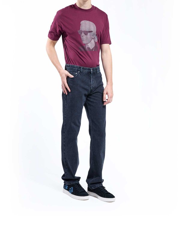 The Best Shops JUST CAVALLI: Jeans Rectos - Vaqueros Rectos - Gris