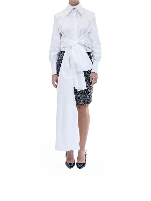 The Best Shops KARL LAGERFELD: Blusen - Bluse - Weiß
