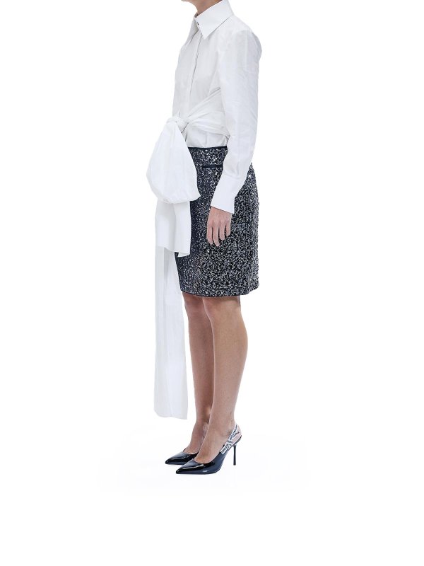 Bluse - Weiß shop online: KARL LAGERFELD
