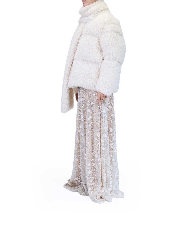 The Best Shops KARL LAGERFELD: Pelz und Shearling - Pelz - Creme