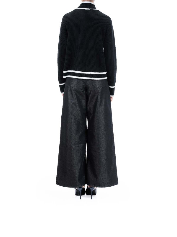Rundhalspullover - Schwarz shop online: KARL LAGERFELD