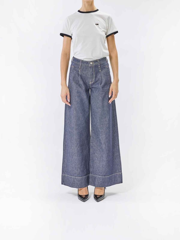 KARL LAGERFELD: Jeans Rectos online - Vaqueros Rectos - Azul