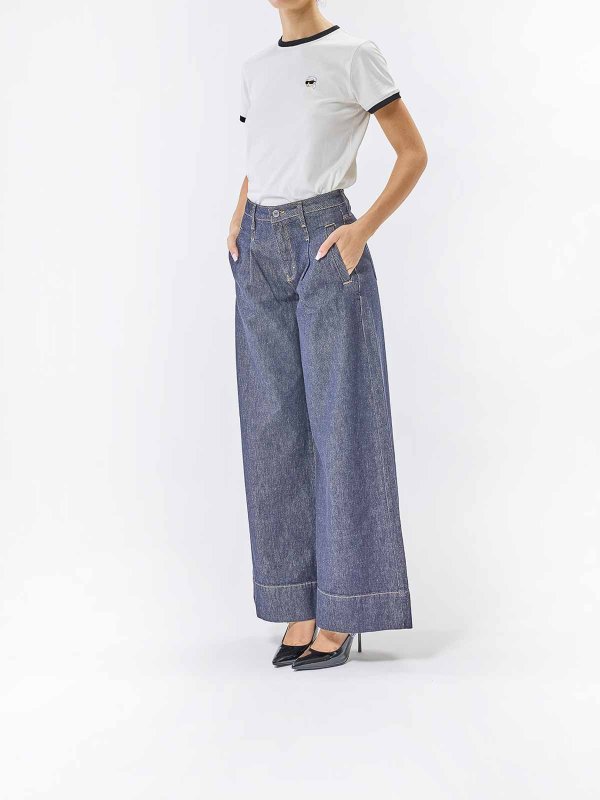 The Best Shops KARL LAGERFELD: Jeans Rectos - Vaqueros Rectos - Azul