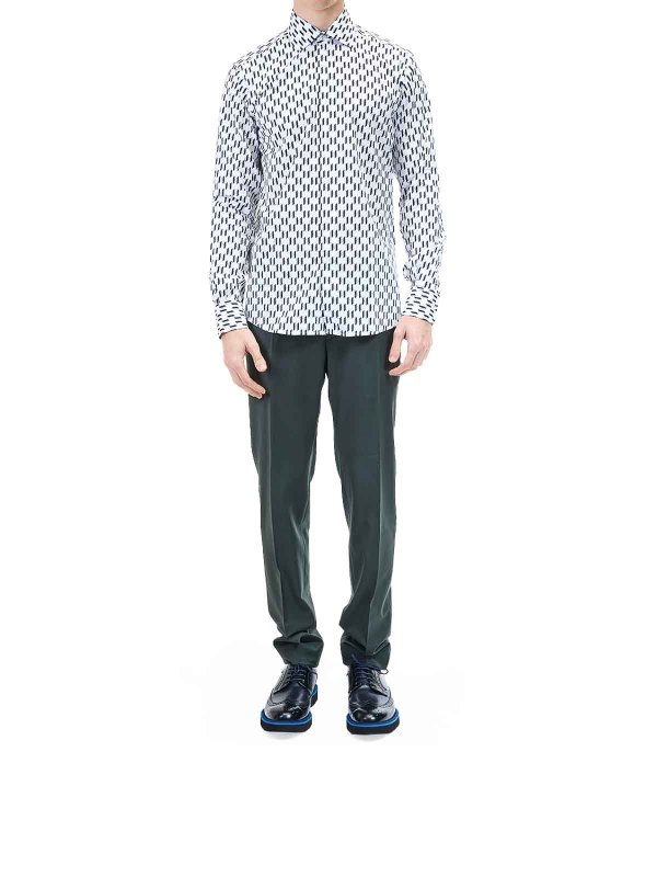 KARL LAGERFELD: シャツ online - シャツ - 白