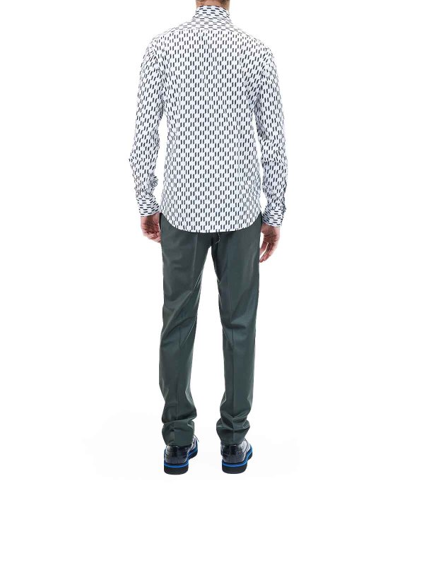 シャツ - 白 shop online: KARL LAGERFELD