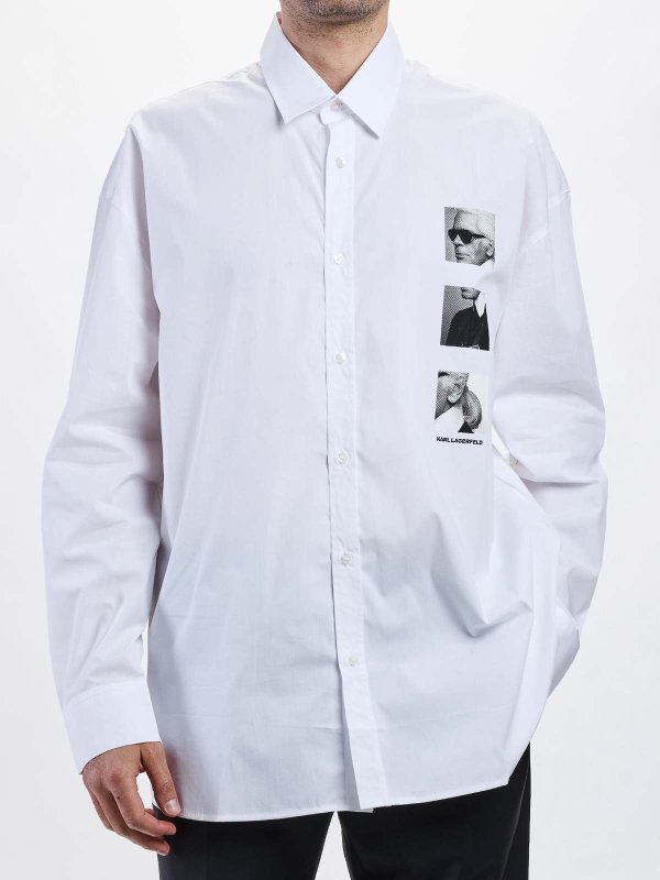 The Best Shops KARL LAGERFELD: シャツ - 白