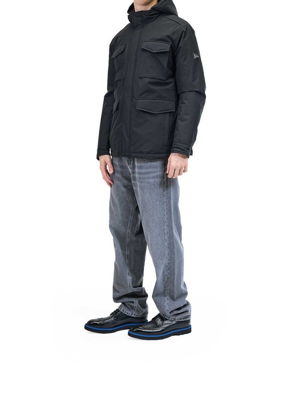 The Best Shops KARL LAGERFELD: knee length coats - Technical jacket