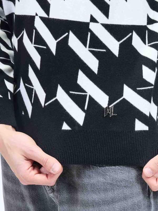 KARL LAGERFELD buy online Monogram sweater