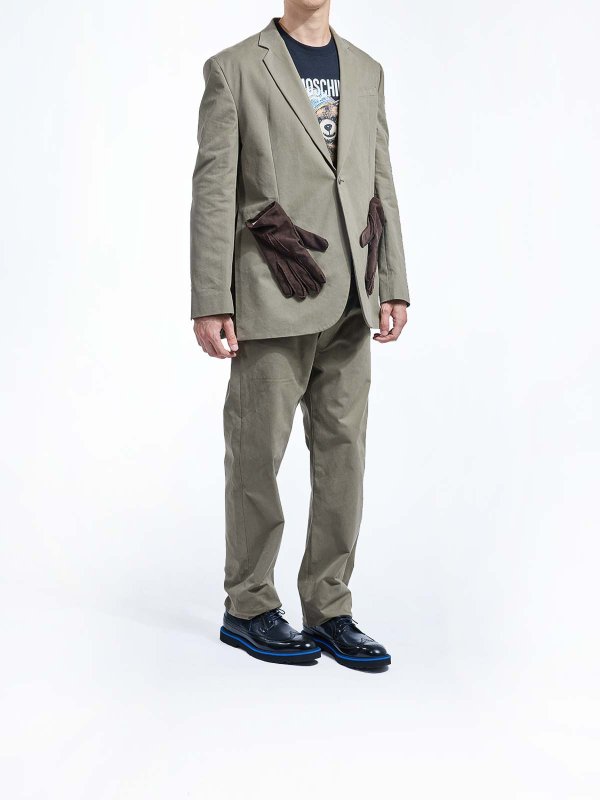 The Best Shops MOSCHINO: casual jackets - Jacket Gloves