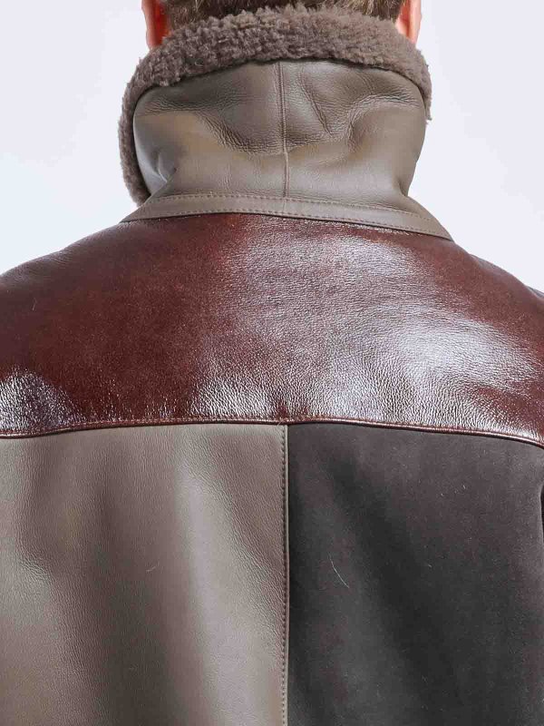 leather coats shop online Short Sheepskin