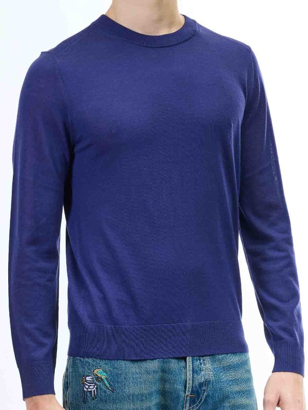 PAUL SMITH buy online Rundhalspullover - Lila