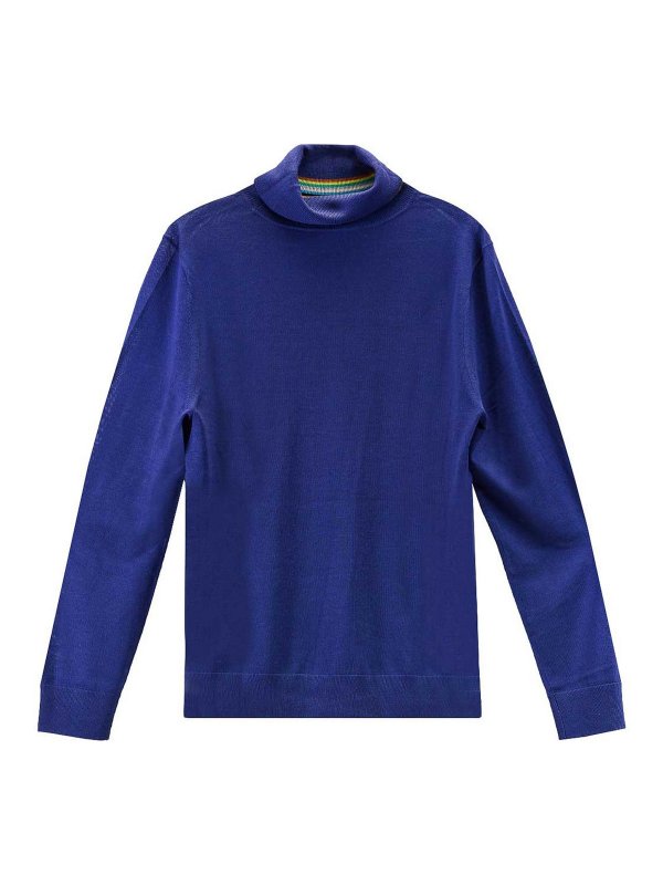 PAUL SMITH: Rollkragenpullover  und Polo-Ausschnitt - Rollkragenpullover - Lila