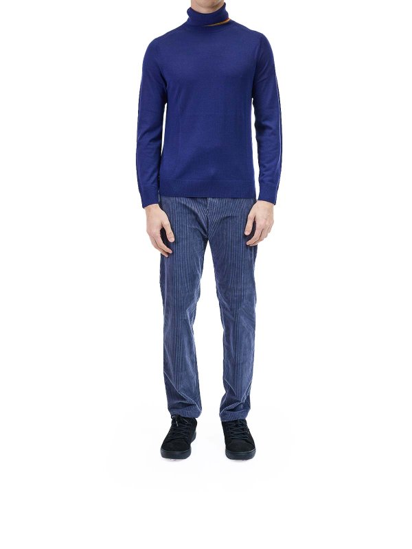 PAUL SMITH: Rollkragenpullover  und Polo-Ausschnitt online - Rollkragenpullover - Lila