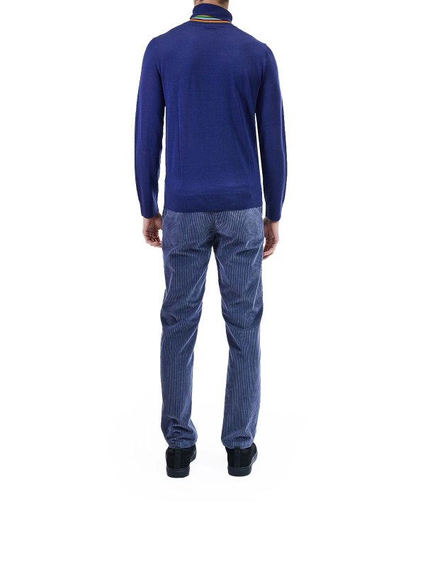 Rollkragenpullover - Lila shop online: PAUL SMITH