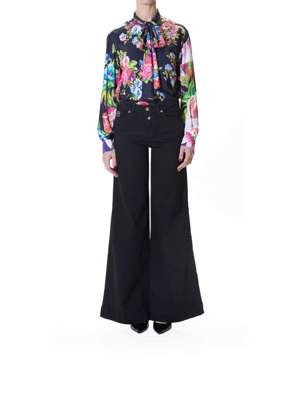 Versace Jeans Couture: Jeans Rectos online - Vaqueros Rectos - Negro