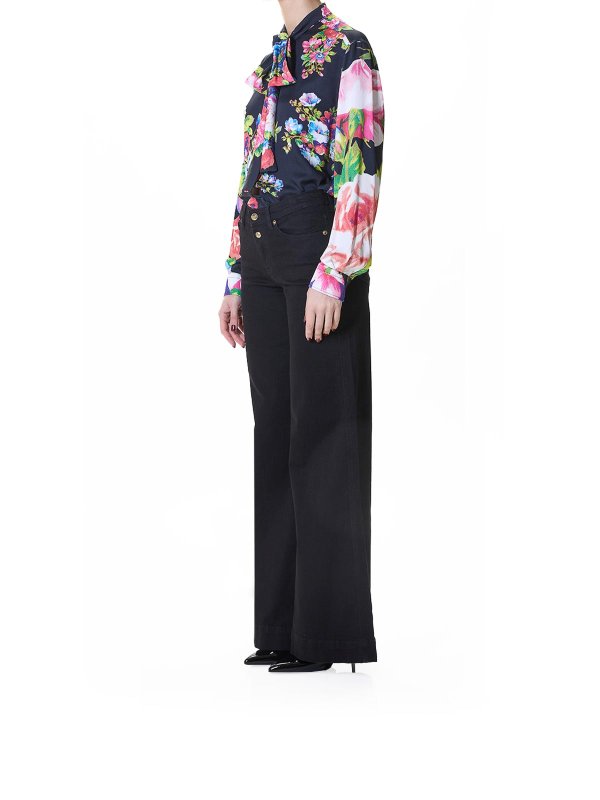 The Best Shops Versace Jeans Couture: Jeans Rectos - Vaqueros Rectos - Negro