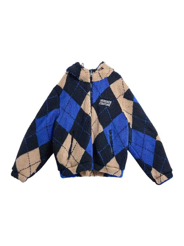 Versace Jeans Couture: giacche casual - Giacca Teddy Argyle