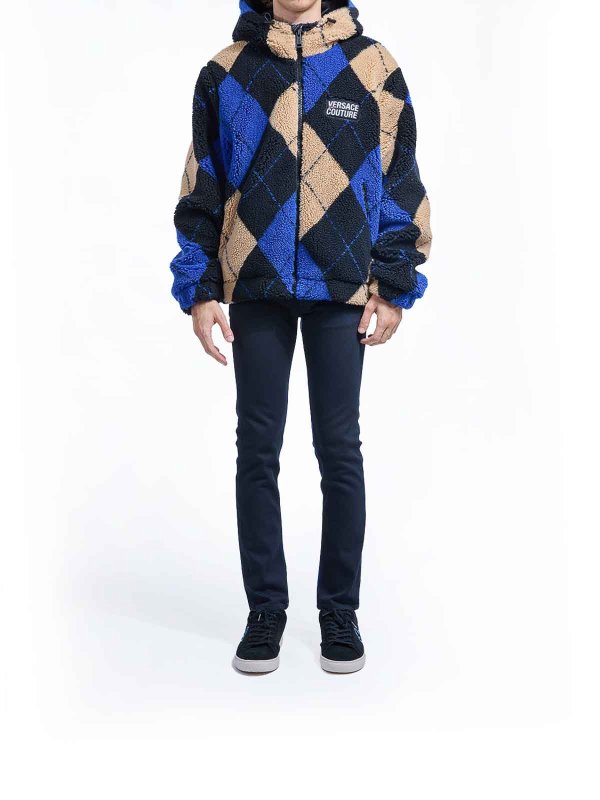 Versace Jeans Couture: giacche casual online - Giacca Teddy Argyle