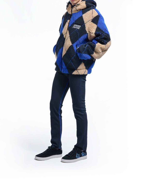 The Best Shops Versace Jeans Couture: giacche casual - Giacca Teddy Argyle