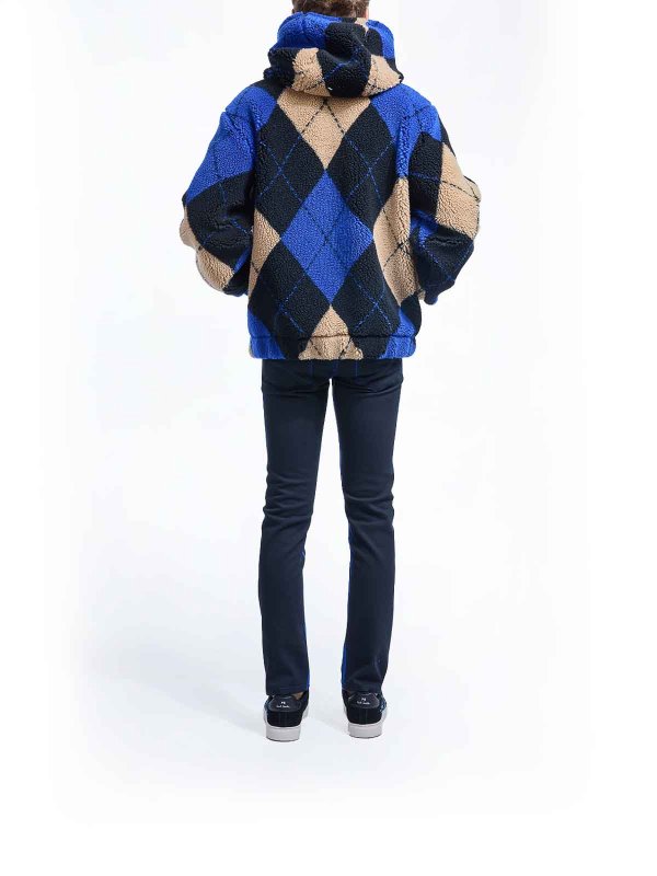 Giacca Teddy Argyle shop online: Versace Jeans Couture