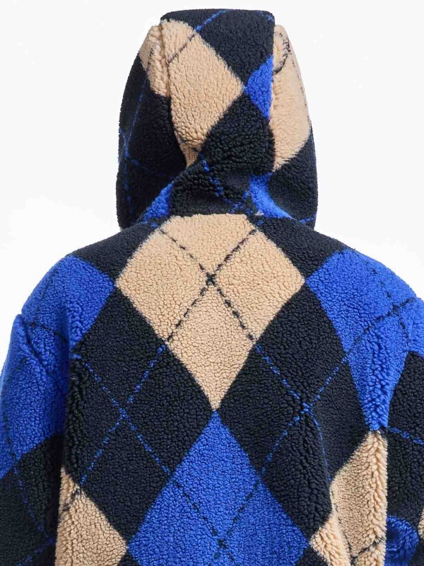 The Best Shops Versace Jeans Couture: Giacca Teddy Argyle