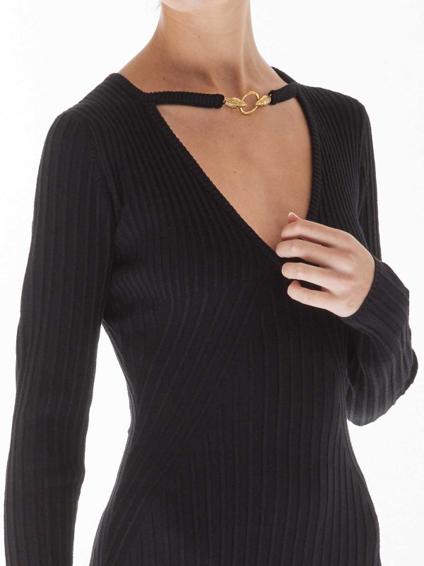 JUST CAVALLI buy online Maxikleid - Schwarz