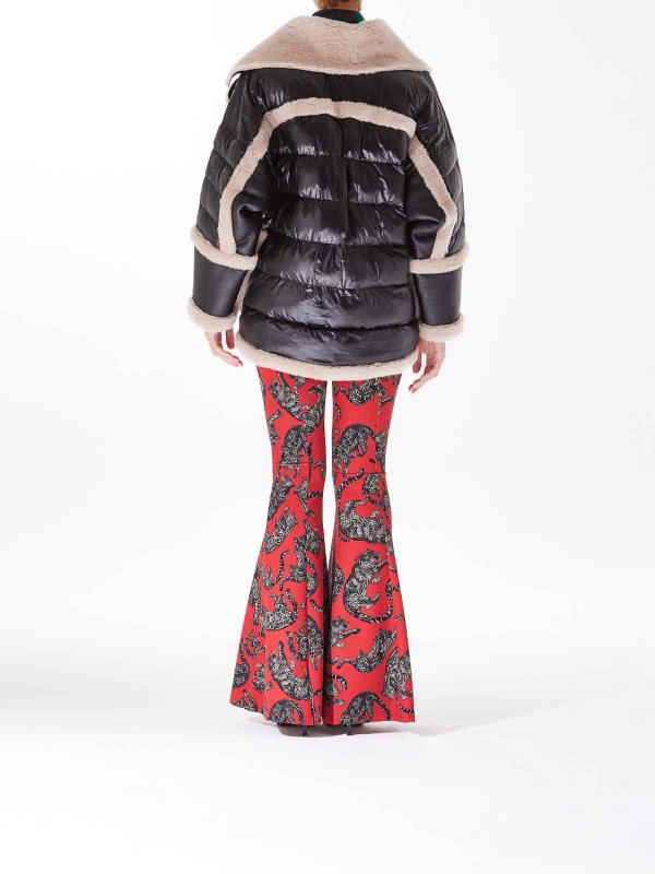 Ledermantel - Schwarz shop online: JUST CAVALLI