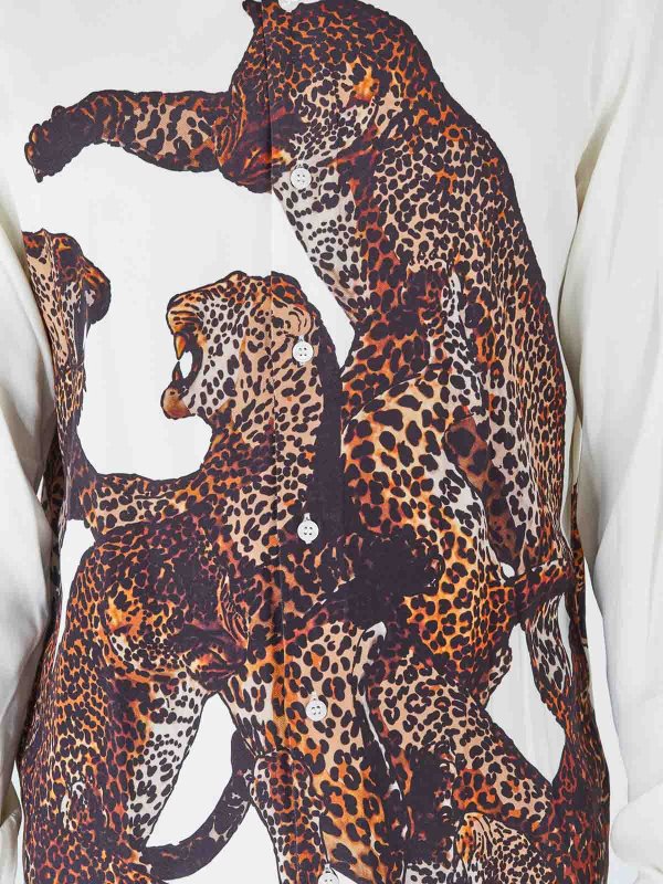 JUST CAVALLI buy online Camicia Leopardi
