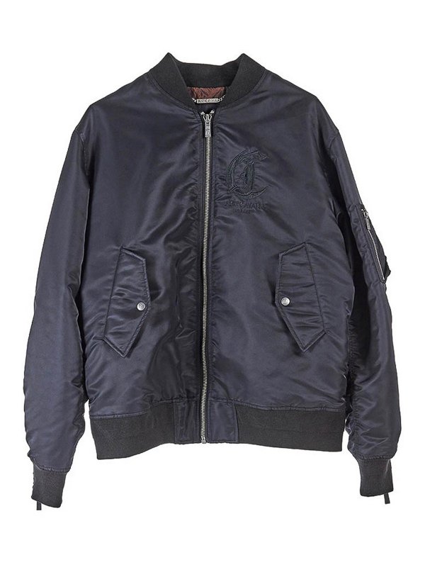 JUST CAVALLI: Bombers - Bomber - Noir