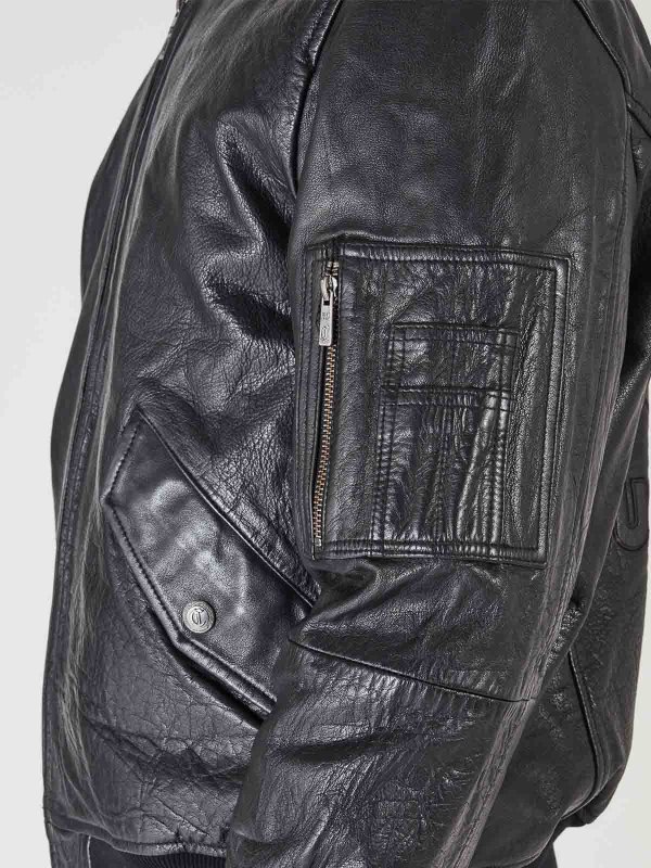 JUST CAVALLI buy online Leather Jacket