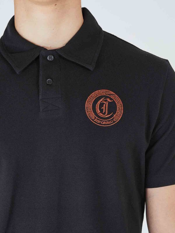 JUST CAVALLI buy online Polo - Negro