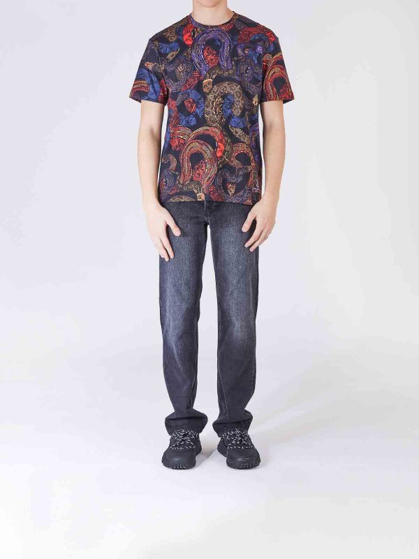 JUST CAVALLI: Tシャツ online - Tシャツ - マルチカラー
