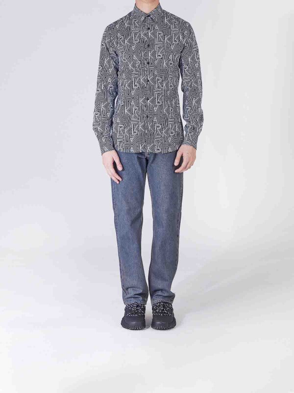KARL LAGERFELD: シャツ online - シャツ - 黒