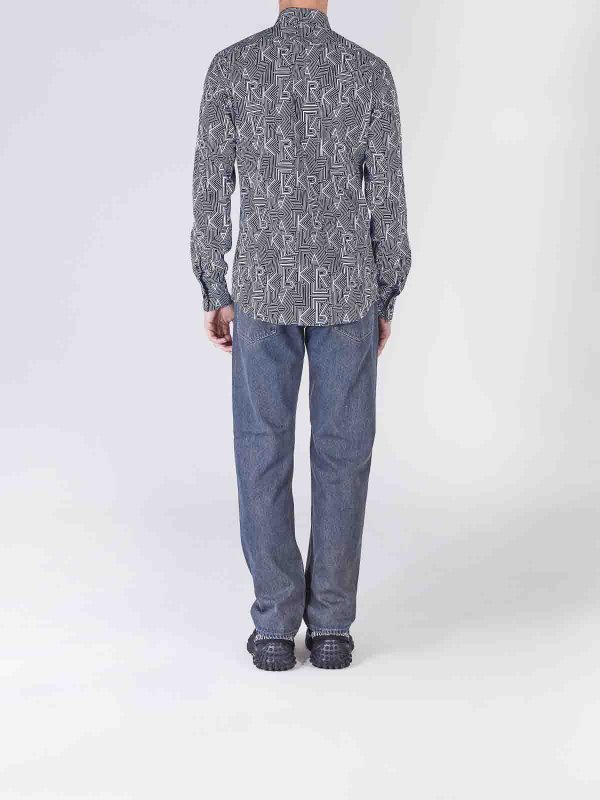 シャツ - 黒 shop online: KARL LAGERFELD