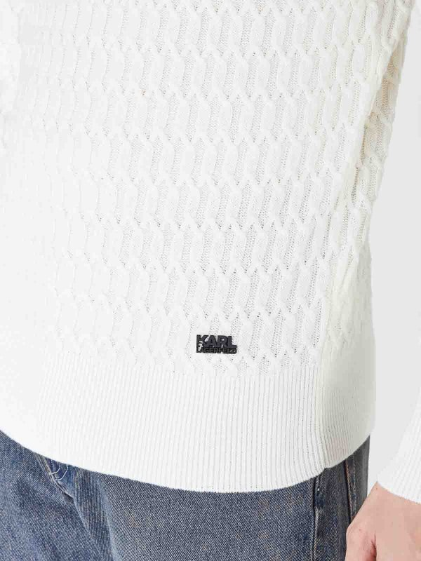 KARL LAGERFELD buy online Pull Col Roulé - Noir