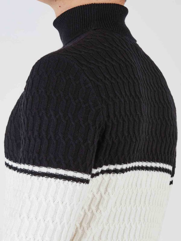 The Best Shops KARL LAGERFELD: Pull Col Roulé - Noir