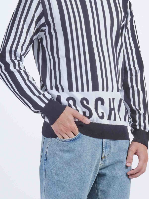 MOSCHINO buy online Suéter Cuello Redondo - Blanco