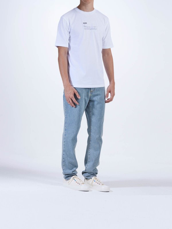 The Best Shops MOSCHINO: t-shirts - Dictionary Tshirt