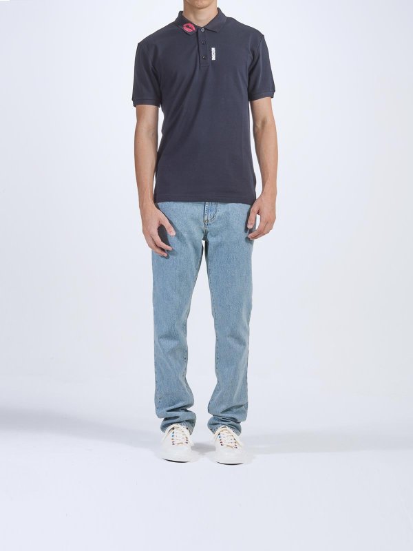 MOSCHINO: Polos  online - Polo - Noir