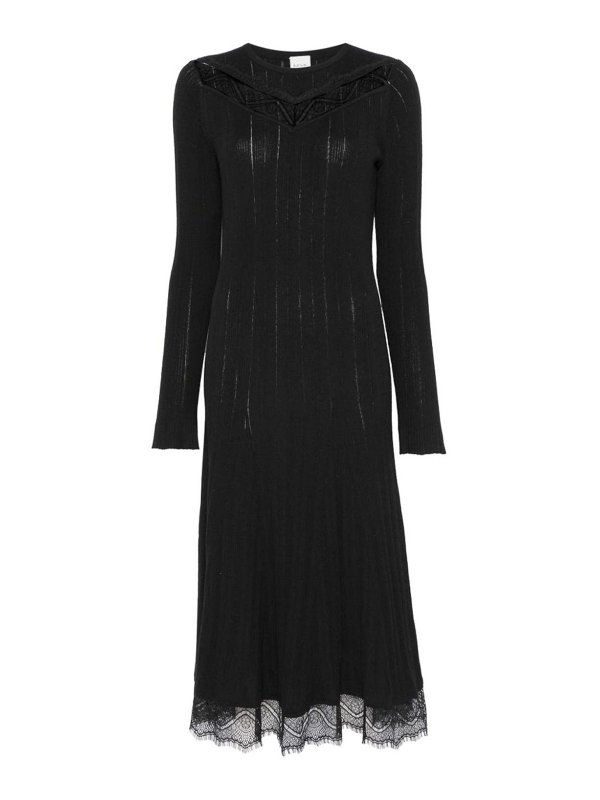 PAUL SMITH: Knielange Kleider - Knielanges Kleid - Schwarz